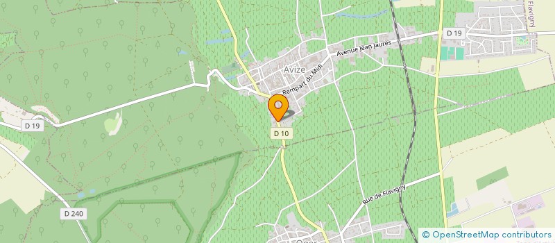 localisation de l'entreprise SARL MAXIME MOJARD  LE MESNIL-SUR-OGER