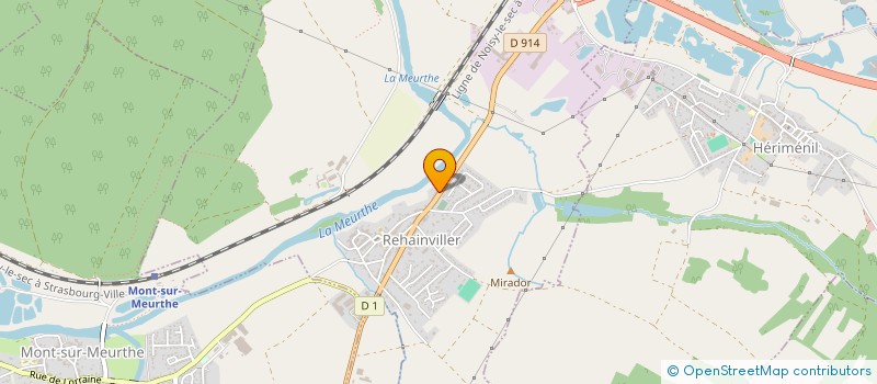 localisation de l'entreprise SARL MAXORS TECHNOLOGIE  LUNEVILLE