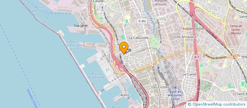 localisation de l'entreprise SARL MAYA à MARSEILLE