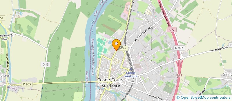 localisation de l'entreprise SARL MAYASSICO à COSNE-COURS-SUR-LOIRE