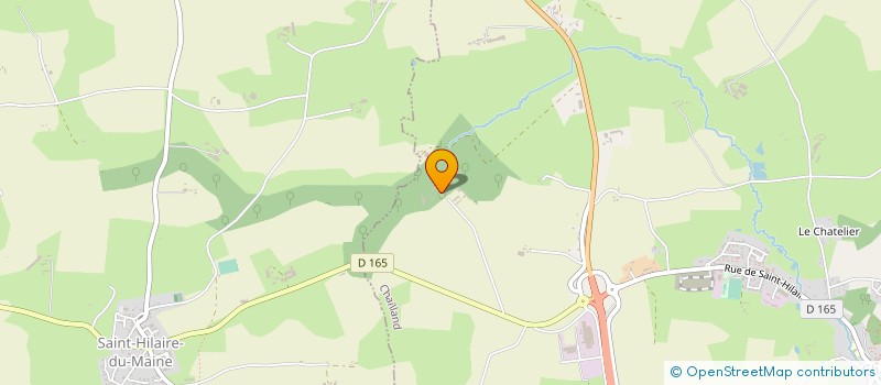 localisation de l'entreprise SARL MAYENNE ENGLISH SCHOOL  CHAILLAND