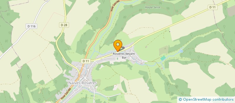 localisation de l'entreprise SARL MAYEUR ET FILS à NAIVES-ROSIERES