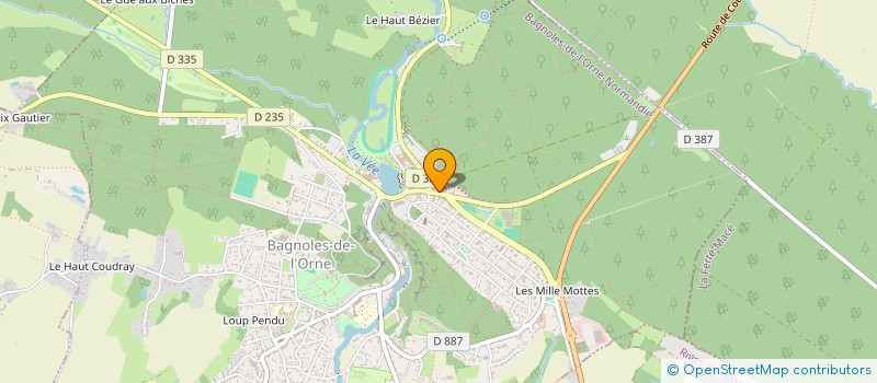 localisation de l'entreprise SARL MAYFLOWER à BAGNOLES-DE-L'ORNE-NORMANDIE