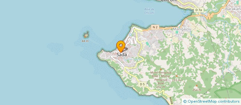 localisation de l'entreprise SARL MAYOTTE BATIMENT GENERAL à SADA