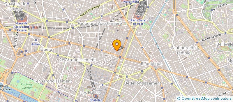 localisation de l'entreprise SARL MAZ TEX  PARIS