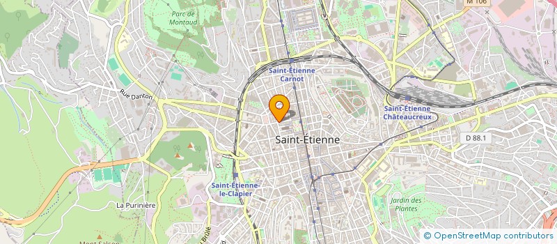 localisation de l'entreprise SARL MAZAL à SAINT-ETIENNE