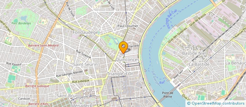 localisation de l'entreprise SARL MAZALI  BORDEAUX