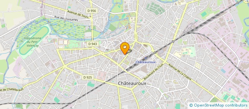 localisation de l'entreprise SARL MAZINSSIER à CHATEAUROUX
