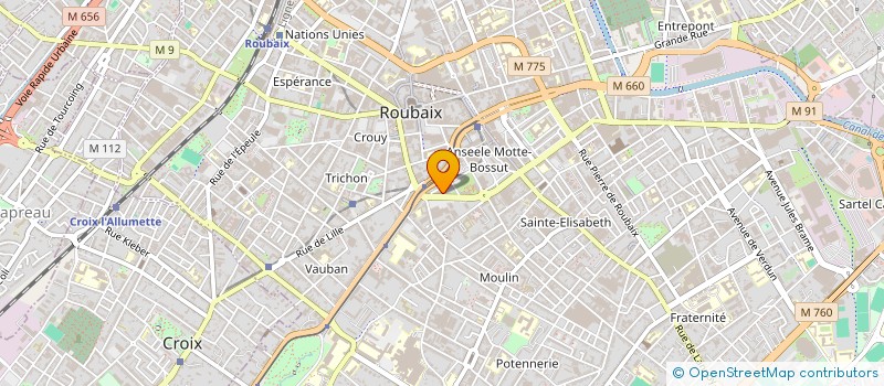 localisation de l'entreprise SARL MB AFFAIRES à ROUBAIX