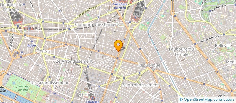 localisation de l'entreprise SARL MB CONCEPT  PARIS