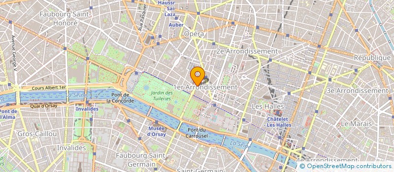 localisation de l'entreprise SARL MB INVESTISSEMENTS à PARIS