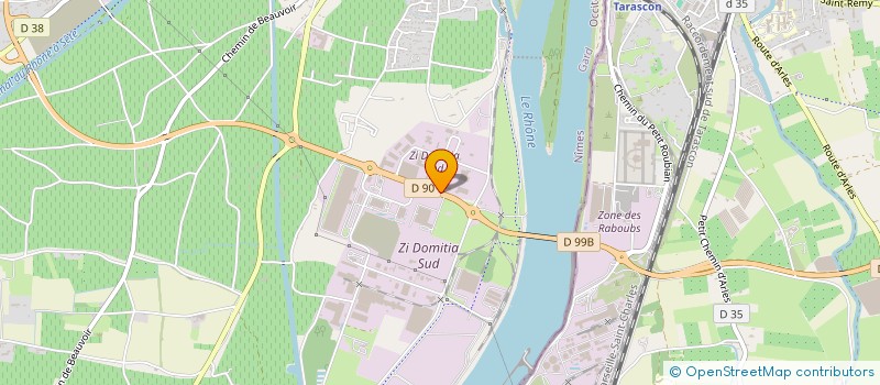 localisation de l'entreprise SARL MB MAINTENANCE à BEAUCAIRE