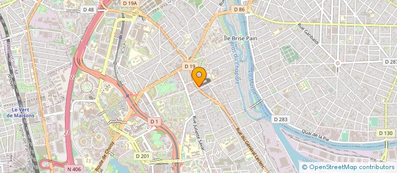 localisation de l'entreprise SARL MB2  CRETEIL