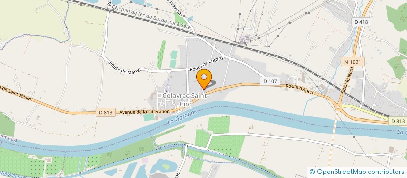 localisation de l'entreprise SARL MBA IMPORT EXPORT à COLAYRAC-SAINT-CIRQ
