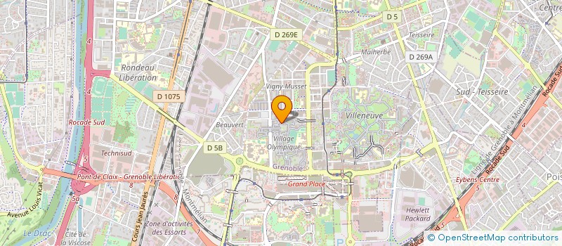 localisation de l'entreprise SARL MBB à GRENOBLE