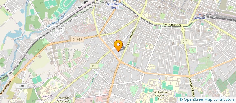 localisation de l'entreprise SARL MBC à AMIENS