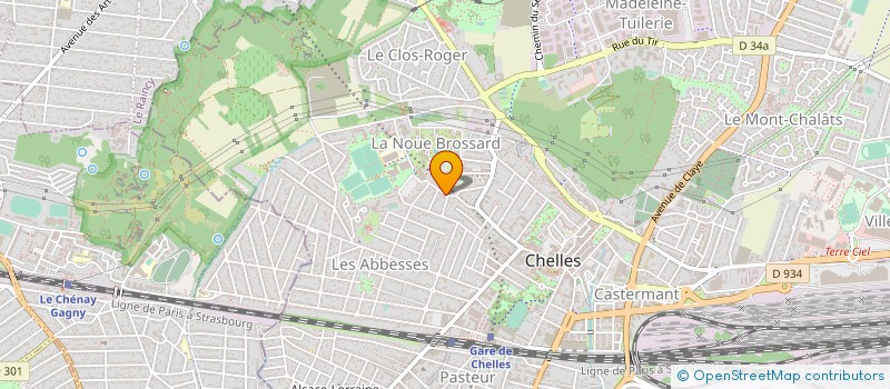 localisation de l'entreprise SARL MBC  CHELLES