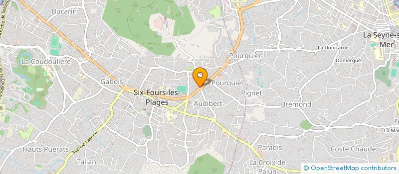localisation de l'entreprise SARL MBC CONSTRUCTIONS à SIX-FOURS-LES-PLAGES