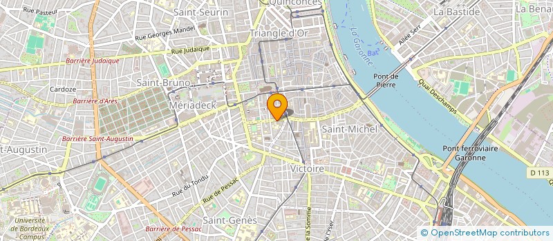 localisation de l'entreprise SARL MBI à BORDEAUX