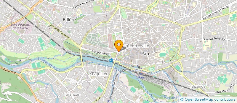 localisation de l'entreprise SARL MBLC à PAU