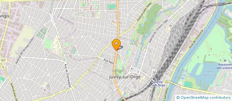 localisation de l'entreprise SARL MBT à JUVISY-SUR-ORGE