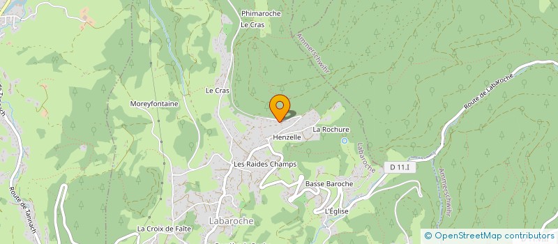 localisation de l'entreprise SARL MBZ à LABAROCHE