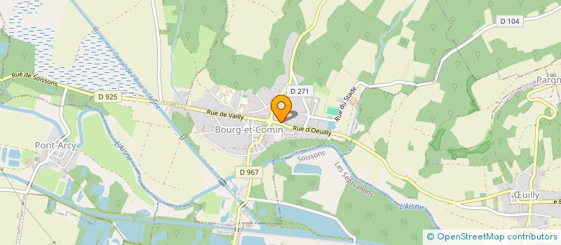 localisation de l'entreprise SARL MC  BOURG-ET-COMIN