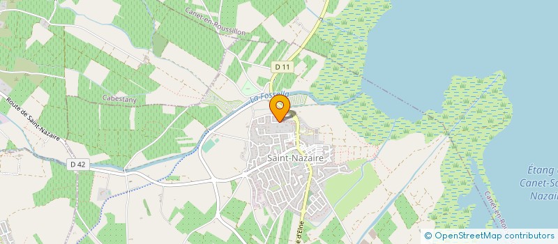 localisation de l'entreprise SARL MC AUTO 66  SAINT-NAZAIRE