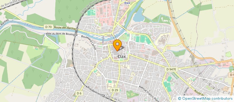 localisation de l'entreprise SARL MC DEVELOPPEMENT à DAX