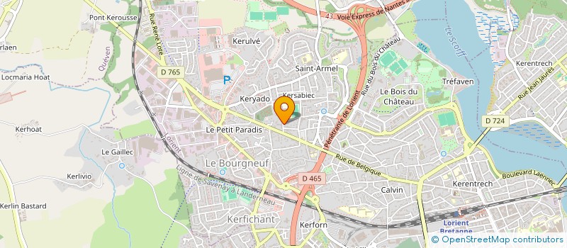 localisation de l'entreprise SARL MC KAY à LORIENT