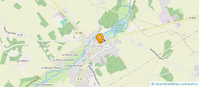 localisation de l'entreprise SARL MC LOOK  MESNILS-SUR-ITON