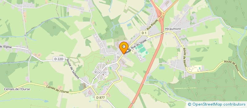 localisation de l'entreprise SARL MC2  ROCROI