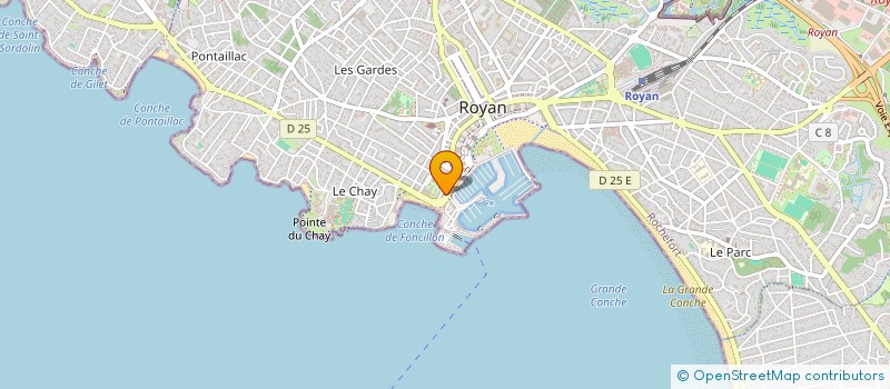 localisation de l'entreprise SARL MC3 à ROYAN