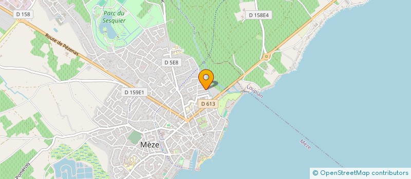 localisation de l'entreprise SARL MCA à MEZE
