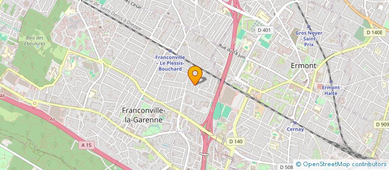 localisation de l'entreprise SARL MCF DECO  FRANCONVILLE