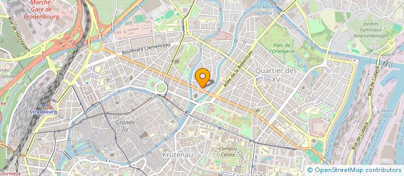 localisation de l'entreprise SARL MCGV  STRASBOURG