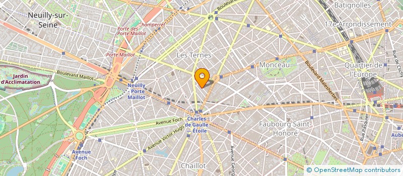 localisation de l'entreprise SARL MCI CONSULTING  PARIS