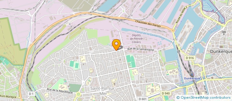 localisation de l'entreprise SARL MCP à DUNKERQUE