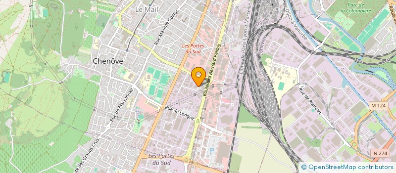localisation de l'entreprise SARL MCPE AUTO à CHENOVE