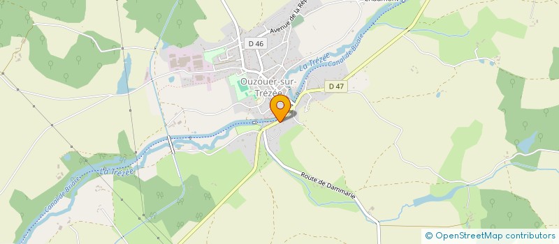 localisation de l'entreprise SARL MCR à OUZOUER-SUR-TREZEE