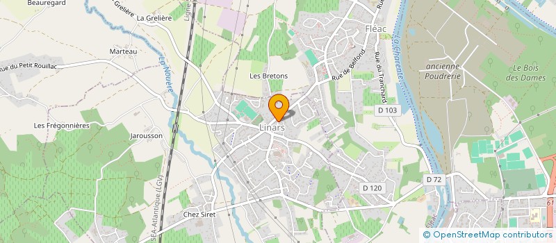 localisation de l'entreprise SARL MCVJ à LINARS