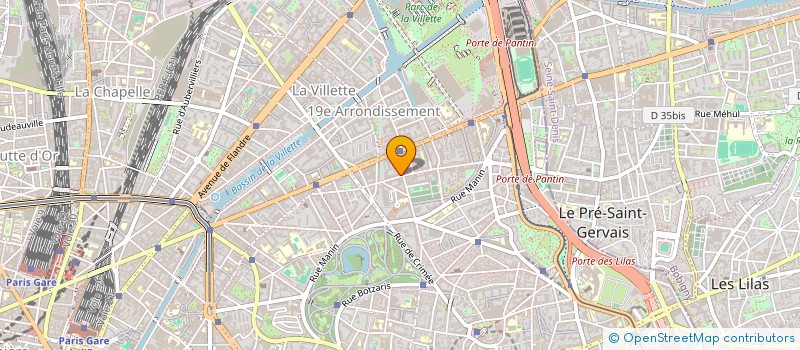 localisation de l'entreprise SARL MCY PRESSING  PARIS