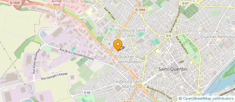 localisation de l'entreprise SARL MD LAVAGE à SAINT-QUENTIN