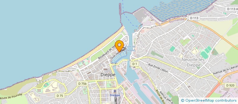 localisation de l'entreprise SARL MDB  DIEPPE