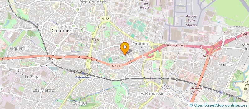 localisation de l'entreprise SARL MDB COBAT à COLOMIERS