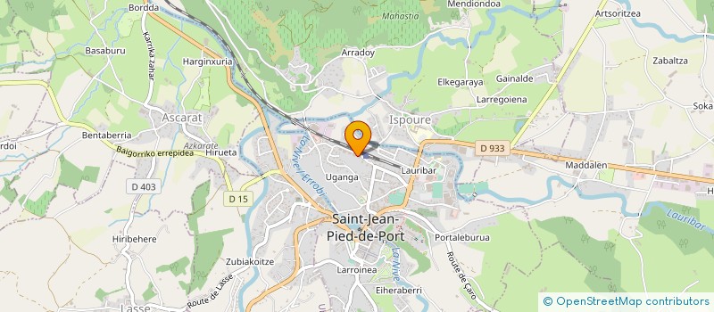 localisation de l'entreprise SARL MDKCOP à SAINT-JEAN-PIED-DE-PORT
