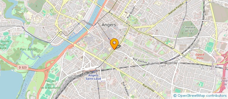 localisation de l'entreprise SARL MDL à ANGERS