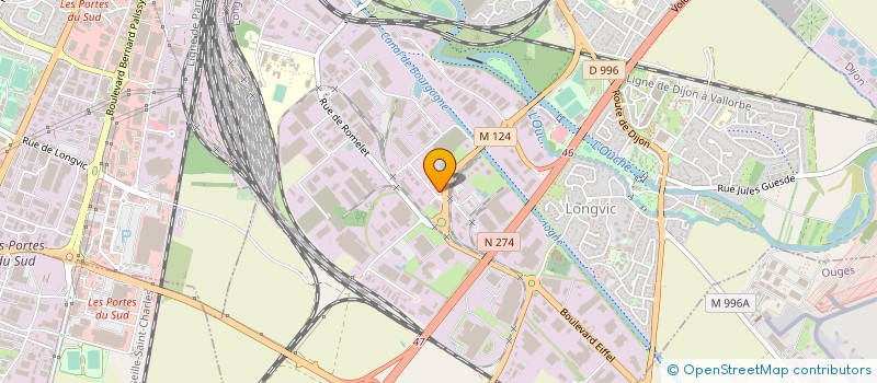 localisation de l'entreprise SARL MDLS  LONGVIC