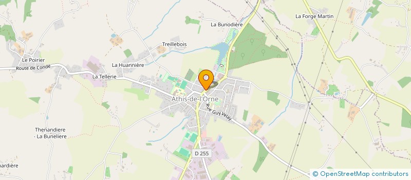 localisation de l'entreprise SARL MDO à ATHIS-VAL DE ROUVRE