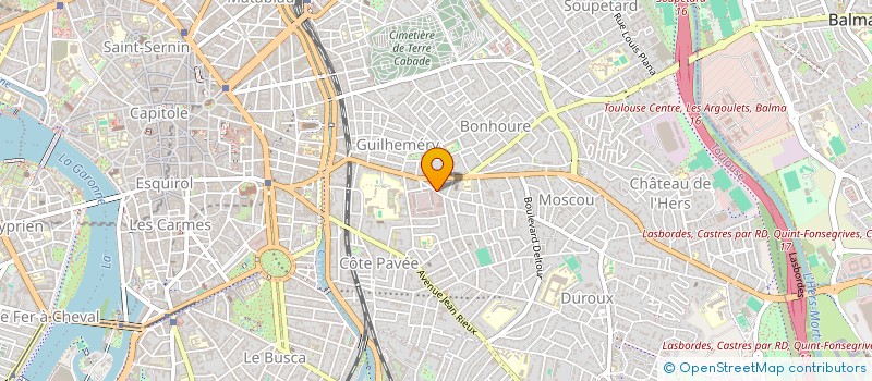 localisation de l'entreprise SARL MDP IMMO  TOULOUSE